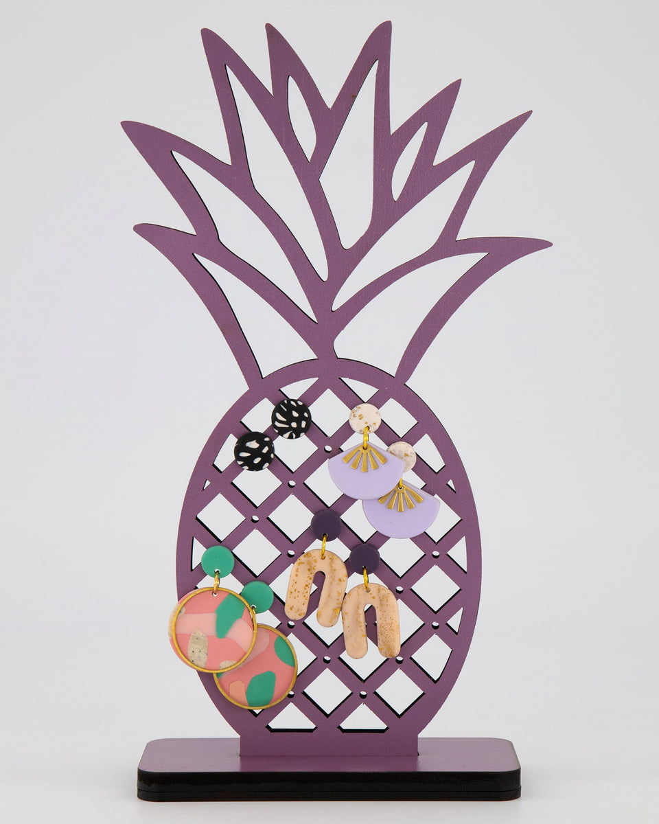 Pineapple clearance earring holder